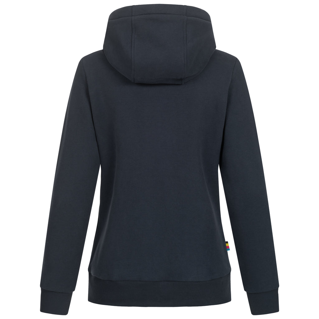 DEPROC FINJA II Sweatjacke in navy, Rückenansicht