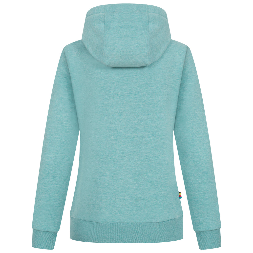DEPROC FINJA II Sweatjacke in petrol, Rückenansicht