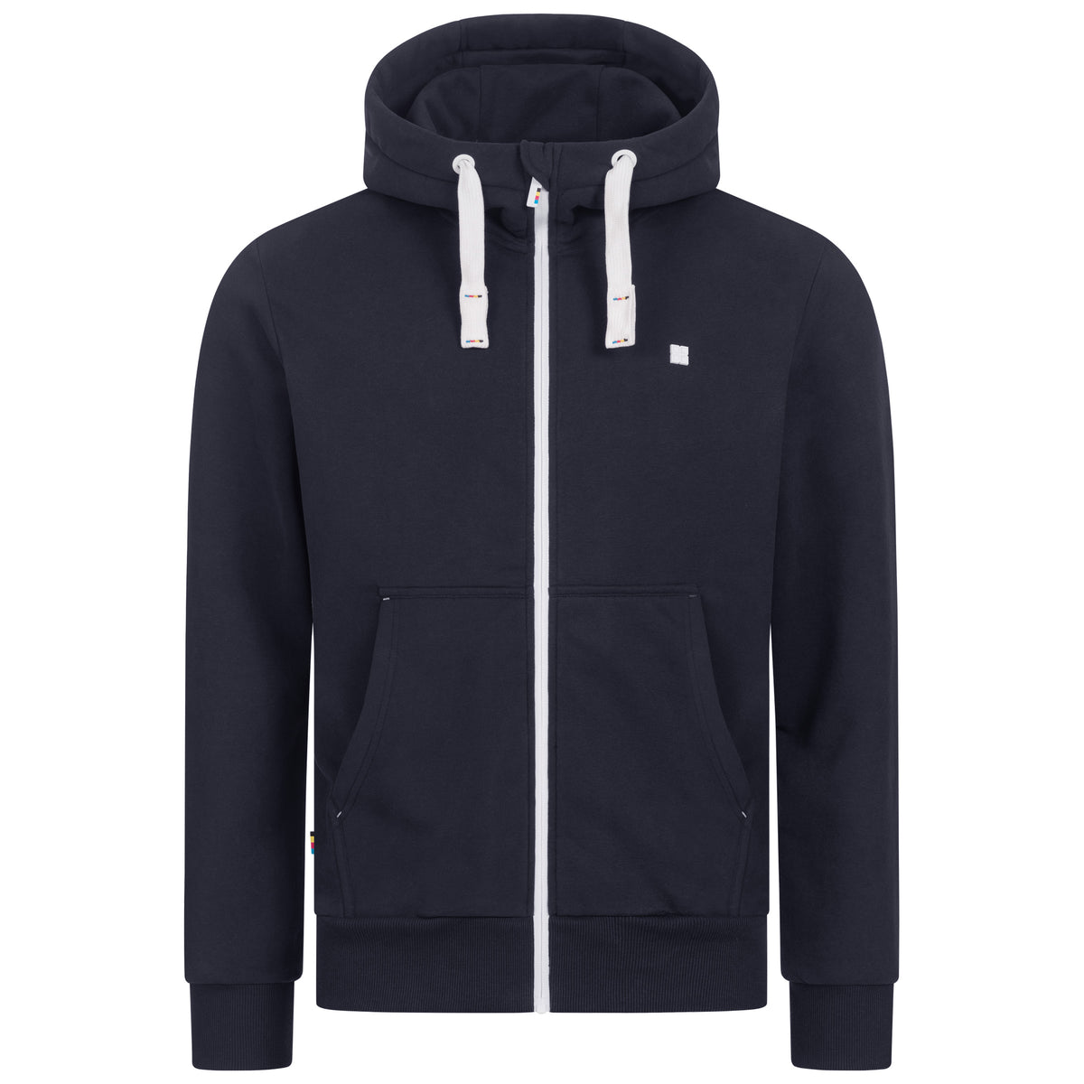 FINN II MEN Kapuzensweatjacke in navy, Vorderansicht