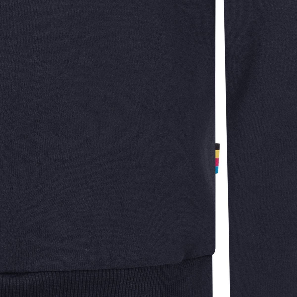 FINN II MEN Kapuzensweatjacke in navy, Labeldetail