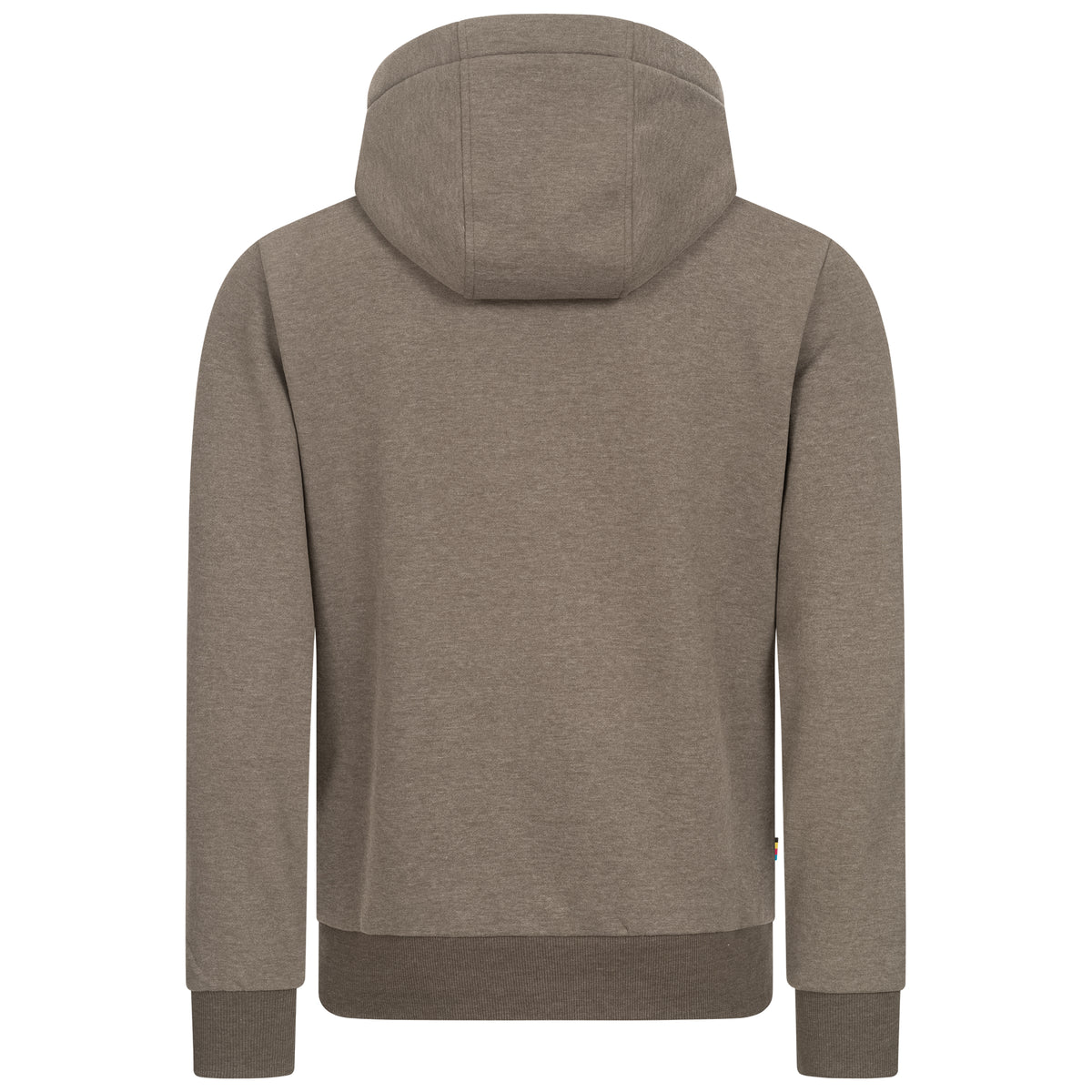 FINN II MEN Kapuzensweatjacke in braun, Rückenansicht