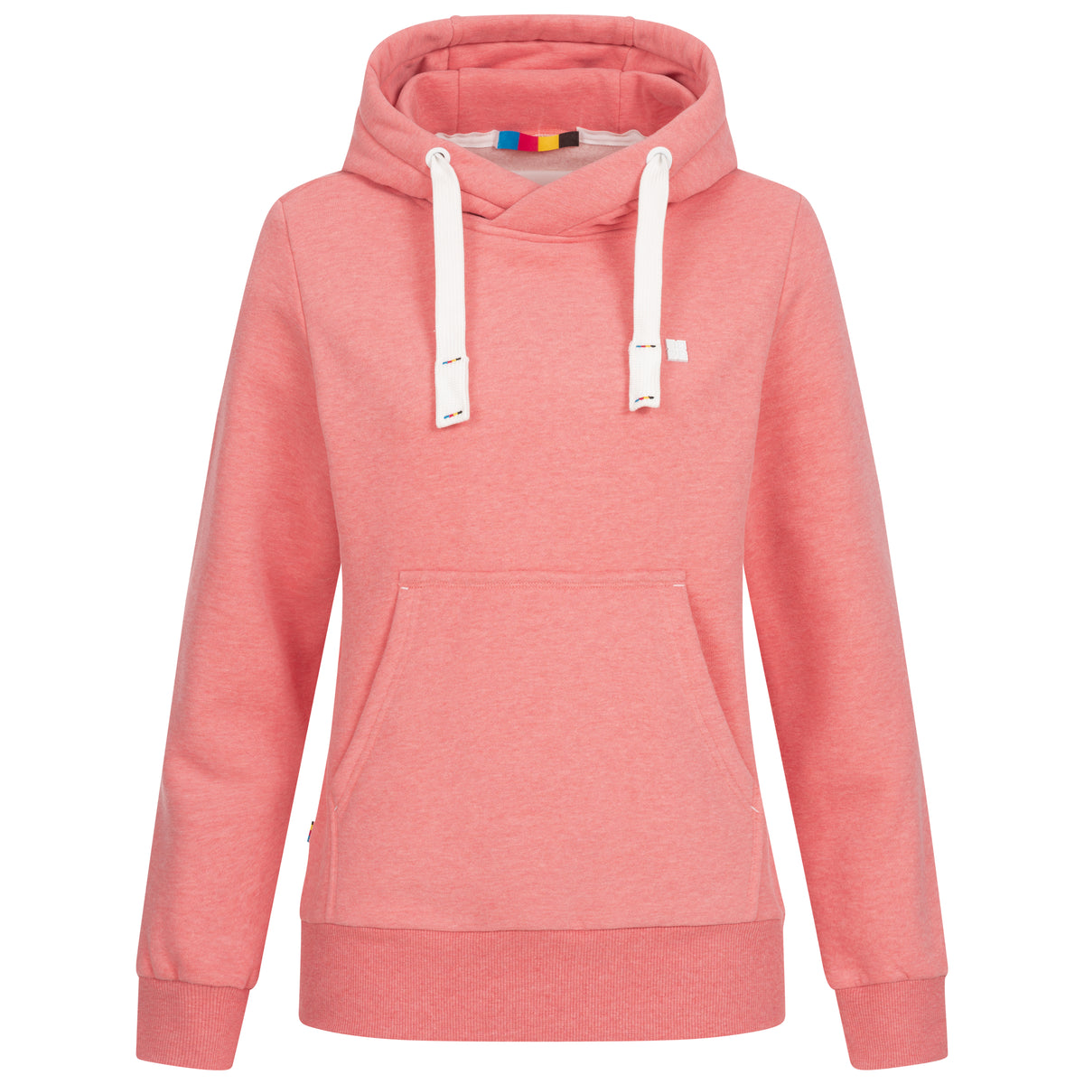 DEPROC HILDA II WOMEN Kapuzensweatshirt in rosa, Vorderansicht