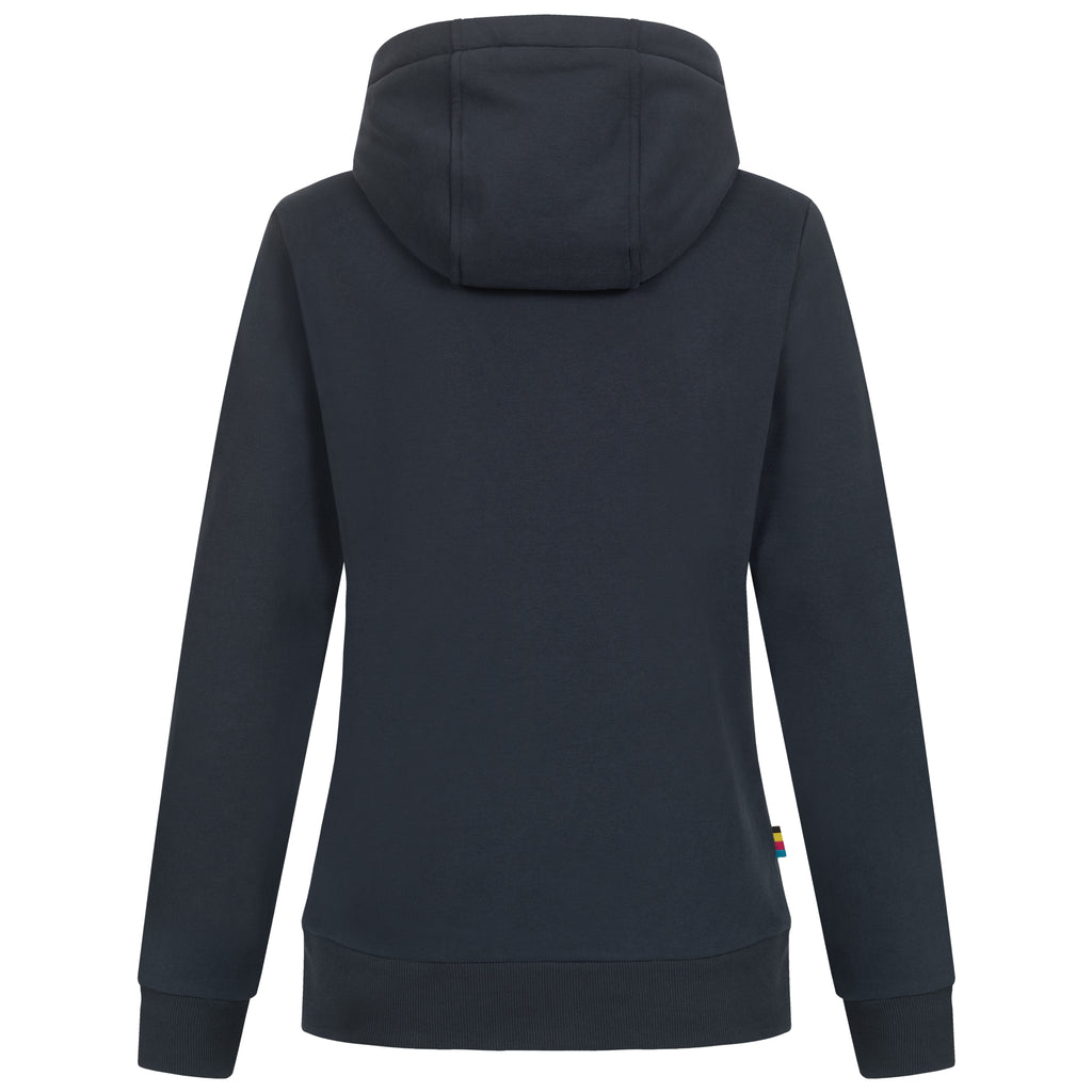 DEPROC HILDA II WOMEN Kapuzensweatshirt in navy, Rückenansicht