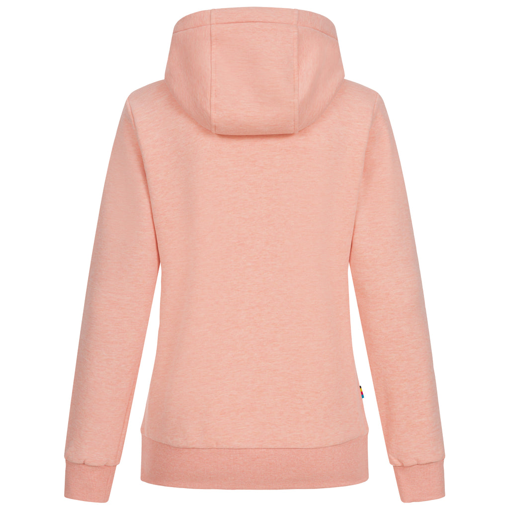 DEPROC HILDA II WOMEN Kapuzensweatshirt in orange, Rückenansicht