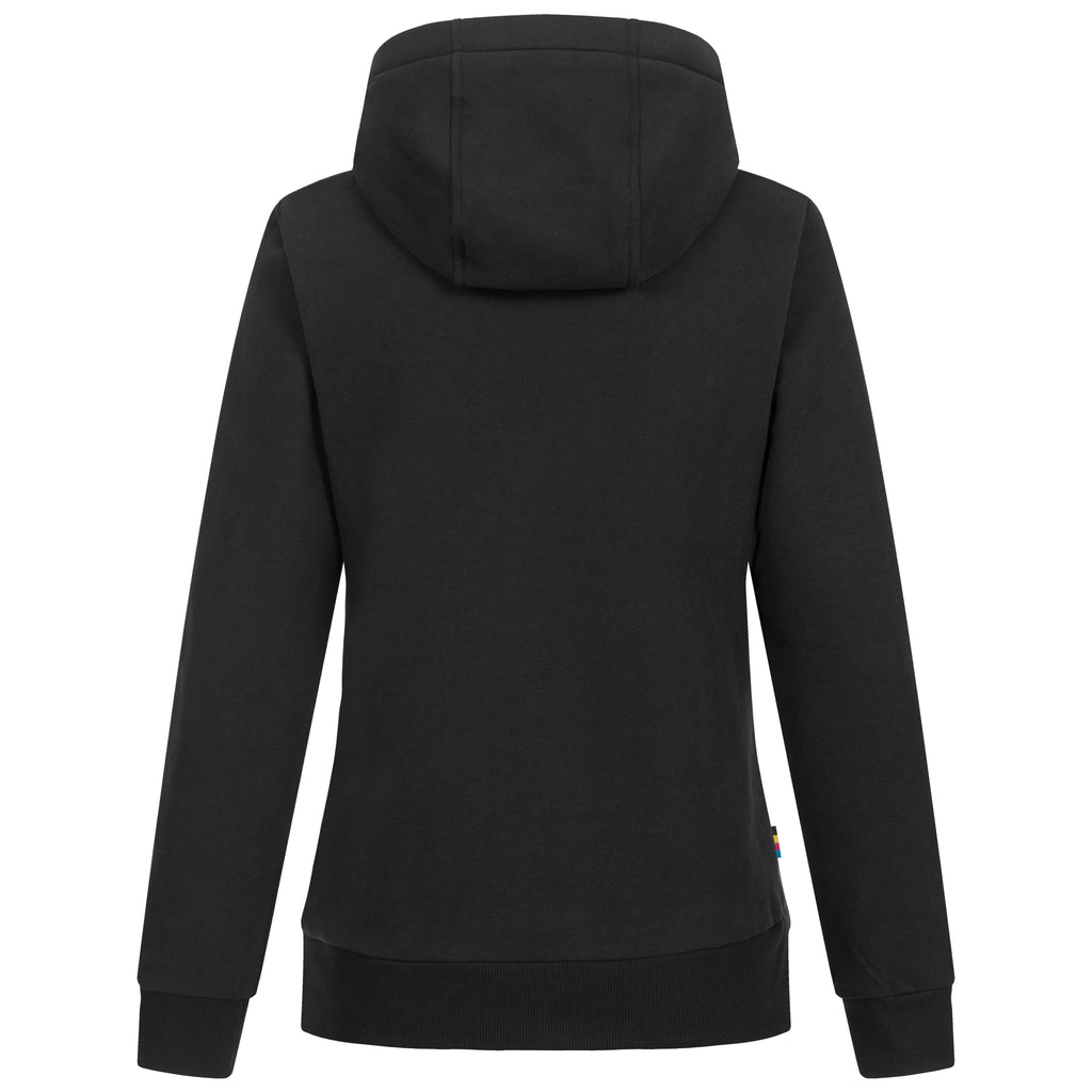DEPROC HILDA II WOMEN Kapuzensweatshirt in schwarz, Rückenansicht