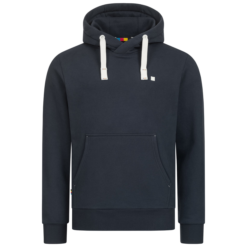DEPROC LINUS II MEN Kapuzensweatshirt in navy, Vorderansicht