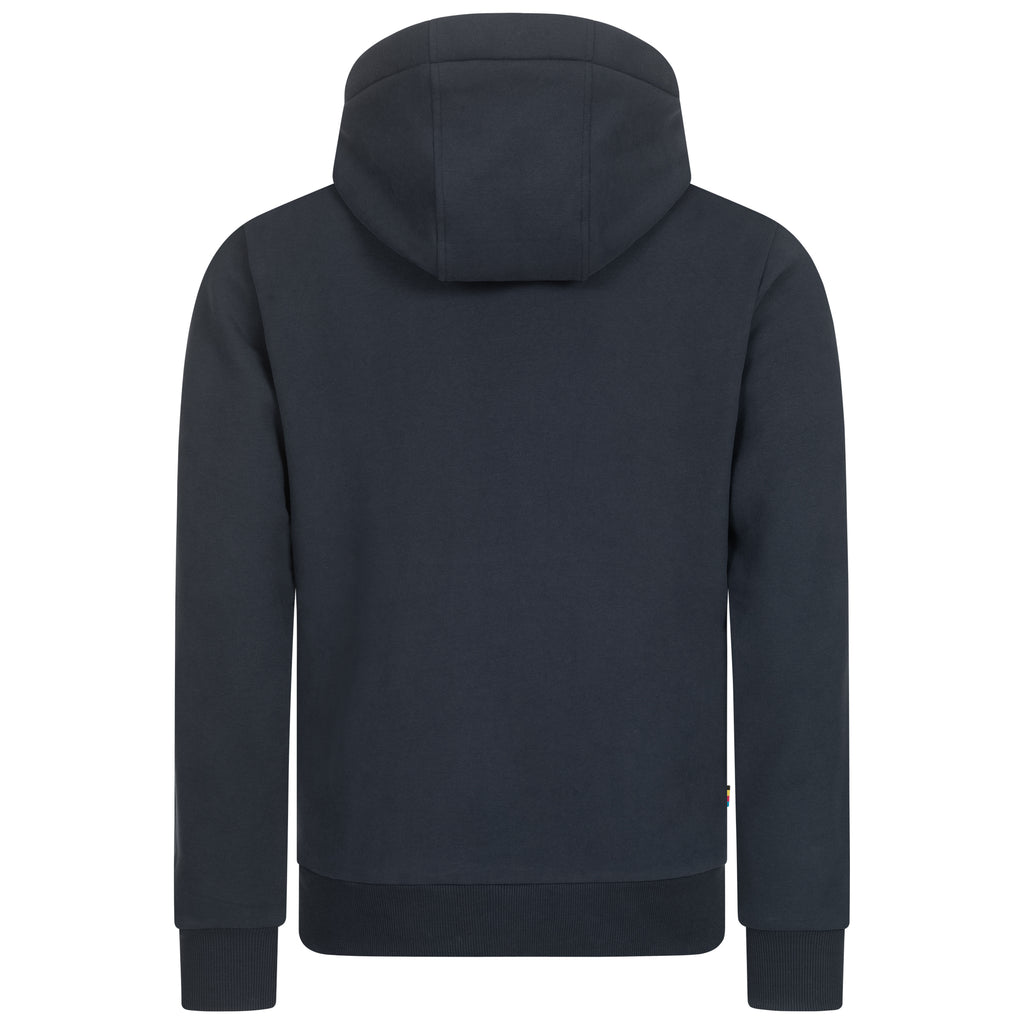DEPROC LINUS II MEN Kapuzensweatshirt in navy, Rückenansicht