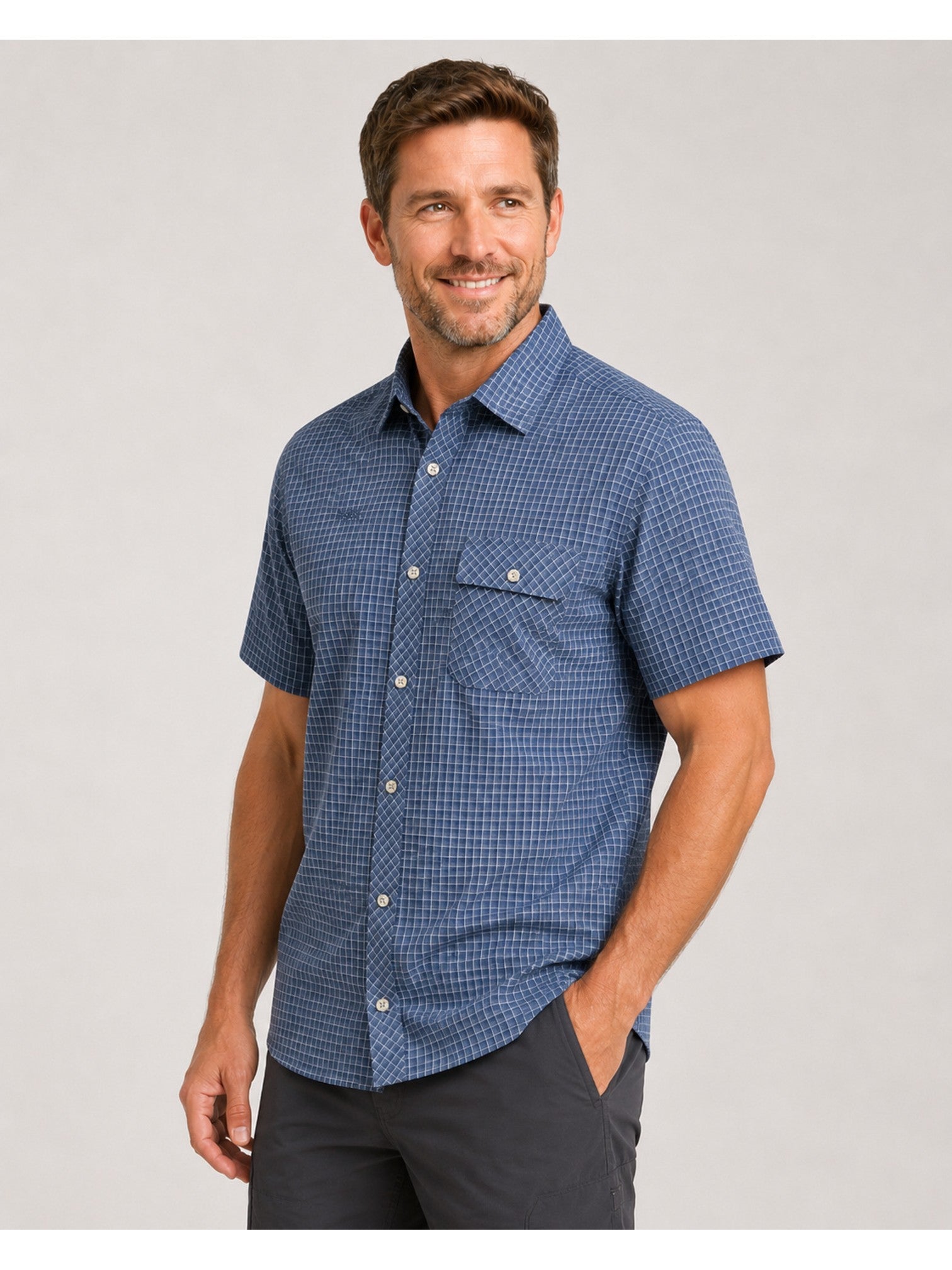 Khaki-Small-Check 2