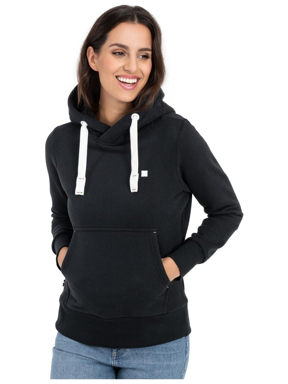 Hilda II WOMEN Kapuzensweatshirt Schwarz
